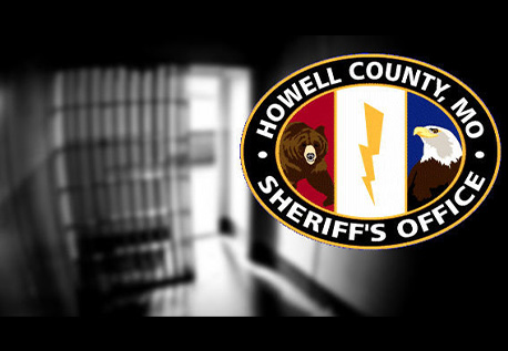 Howell County Sheriff Logo with jail in backgroud